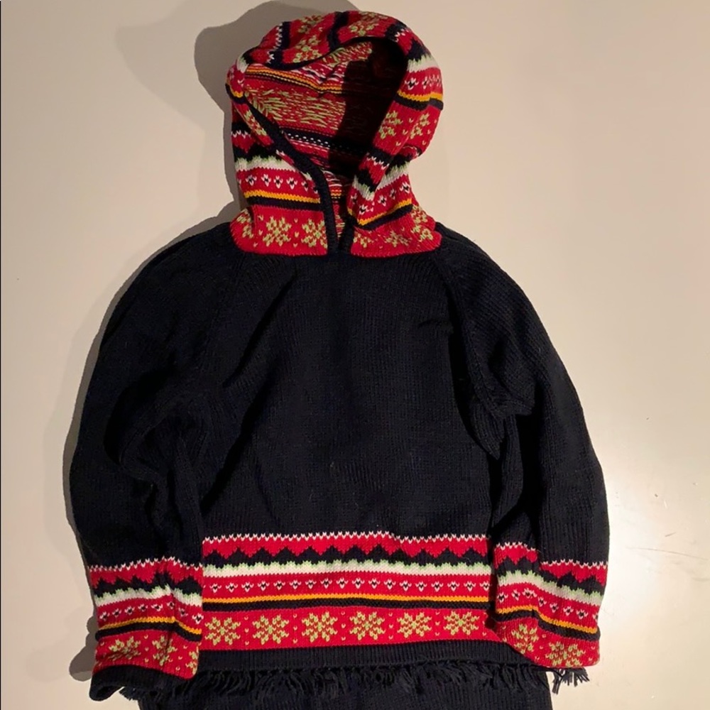 Hanna Andersson Girls Winter Sweater Skirt Set 120